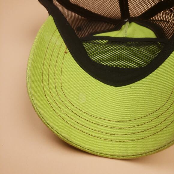 y2k Von Dutch Neon Hat Patch Embroidered Classic Custom Design OSFA Adjustable - Picture 4 of 7